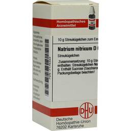 Abbildung: DHU Natrium nitricum D 6 Globuli 10 g, Globuli PZN 07175323