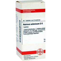 Abbildung: DHU Natrium selenicum D 6 Tabletten 80 St, Tabletten PZN 07175435