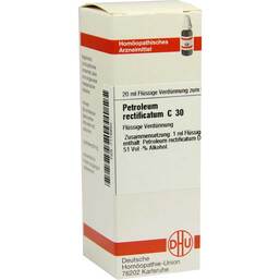 Abbildung: Petroleum rectificatum C 30 Dilution Dilution, 20 ml PZN 07176860