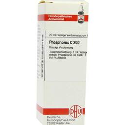 Abbildung: DHU Phosphorus C 200 Dilution Dilution, 20 ml PZN 07177055