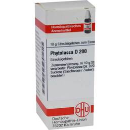Abbildung: DHU Phytolacca D 200 Globuli Globuli, 10 g PZN 07177144