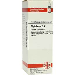Abbildung: Phytolacca C 6 Dilution Dilution, 20 ml PZN 07177173