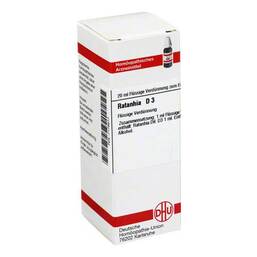 Abbildung: Ratanhia D 3 Dilution Dilution, 20 ml PZN 07178617