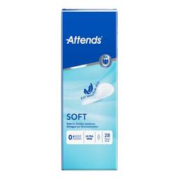 Abbildung: Attends Soft 0 ultra mini Einlagen anatomisch 28 St PZN 07178758