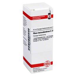 Abbildung: DHU Rhus toxicodendron C 200 Dilution Dilution, 20 ml PZN 07178907
