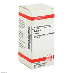 Abbildung: DHU Ruta C 6 Tabletten Tabletten, 80 St PZN 07179232