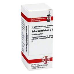 Abbildung: Sabal serrulata D 1 Globuli Globuli, 10 g PZN 07179338