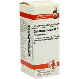 Abbildung: DHU Sabal serrulata D 2 Globuli Globuli, 10 g PZN 07179350