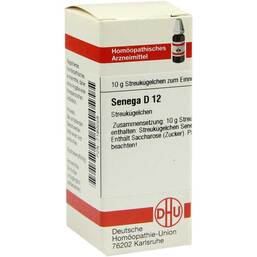 Abbildung: DHU Senega D 12 Globuli 10 g, Globuli PZN 07180028