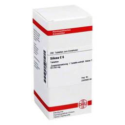 Abbildung: DHU Silicea C 6 Tabletten Tabletten, 200 St PZN 07180301