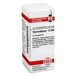 Abbildung: DHU Thyreoidinum D 200 Globuli Globuli, 10 g PZN 07182412