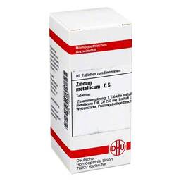 Abbildung: Zincum metallicum C 6 Tabletten Tabletten, 80 St PZN 07183937