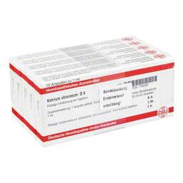 Abbildung: DHU Natrium chloratum D 6 Ampullen Ampullen, 50X1 ml PZN 07185095