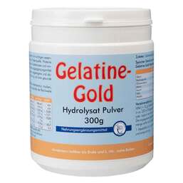 Abbildung: Gelatine gold Hydrolysat Pulver 300 g, Pulver PZN 07191718