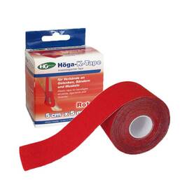 Abbildung: Höga-K-Tape 5 cm x 5 m rot 1 St PZN 07193195