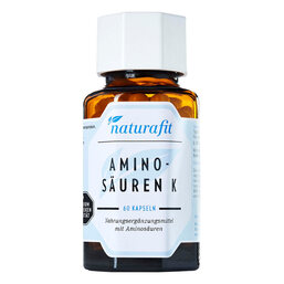 Abbildung: Naturafit Aminosäuren K Kapseln Kapseln, 60 St PZN 07198844