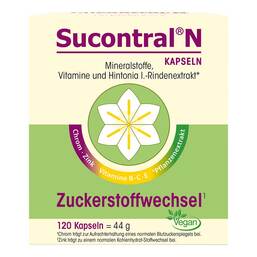 Abbildung: Sucontral N Kapseln 120 St, Kapseln PZN 07198873