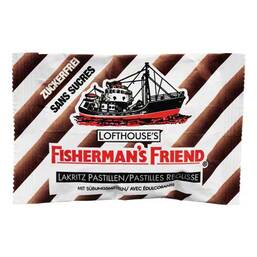 Abbildung: Fishermans Friend Lakritz ohne Zucker Pastillen Pastillen, 25 g PZN 07200601