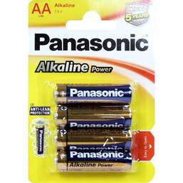 Abbildung: Batterien Mignon LR6AP Alkali 4 St PZN 07202149