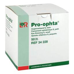 Abbildung: Pro Ophta Augenverband S kle 50 St, Verband PZN 07202178