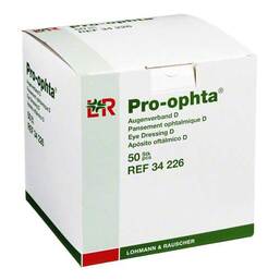 Abbildung: Pro Ophta Augenverband D 342 50 St, Verband PZN 07202215