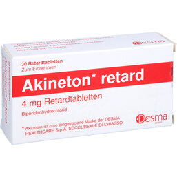 Abbildung: Akineton retard Tabletten 30 St, Retard-Tabletten PZN 07202327