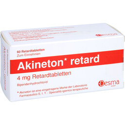 Abbildung: Akineton retard Tabletten 60 St, Retard-Tabletten PZN 07202333
