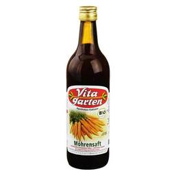 Abbildung: Vitagarten Möhren Saft biologisch 750 ml, Saft PZN 07221804