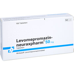 Abbildung: Levomepromazin neuraxpharm 50 mg Tabletten 100 St, Tabletten PZN 07229266
