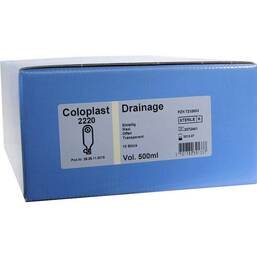 Abbildung: Coloplast Drainagebeutel 2220 10 St, Beutel PZN 07232653
