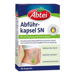Abbildung: Abtei Abführkapseln SN Kapseln Kapseln, 40 St PZN 07234681