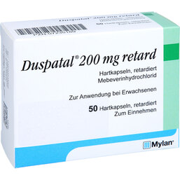 Abbildung: Duspatal 200 mg retard Kapseln 50 St, Retard-Kapseln PZN 07235189