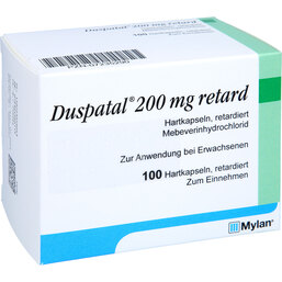 Abbildung: Duspatal 200 mg retard Kapseln 100 St, Retard-Kapseln PZN 07235290