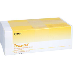 Abbildung: Cerazette Filmtabletten 6X28 St, Filmtabletten PZN 07235309