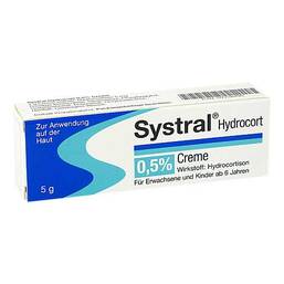 Abbildung: Systral Hydrocort 0,5% Creme Creme, 5 g PZN 07238495