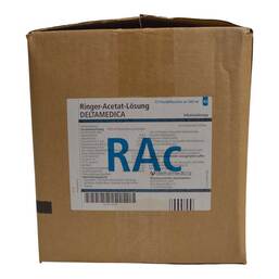 Abbildung: Ringer Acetat Lösung 10X500 ml, Infusionslösung PZN 07238503