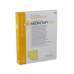 Abbildung: Medihoney Hcs Hydrogelverband 6x6 cm non-adhesiv 10 St, Verband PZN 07241505