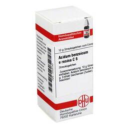 Abbildung: Acidum benzoicum e res. C 6 Globuli, 10 g PZN 07245733