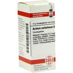Abbildung: DHU Acidum carbolicum D 12 Globuli 10 g, Globuli PZN 07245756