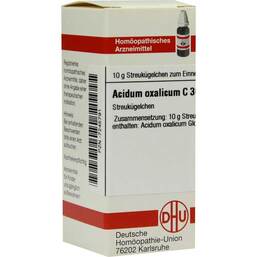 Abbildung: Acidum oxalicum C 30 Globuli Globuli, 10 g PZN 07245791