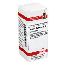 Abbildung: DHU Aranea diadema D 6 Globuli 10 g, Globuli PZN 07246170