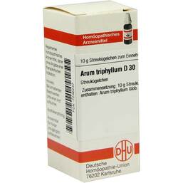 Abbildung: DHU Arum triphyllum D 30 Globuli 10 g, Globuli PZN 07246247
