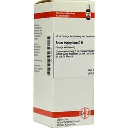 Abbildung: DHU Arum triphyllum D 6 Dilution Dilution, 50 ml PZN 07246253
