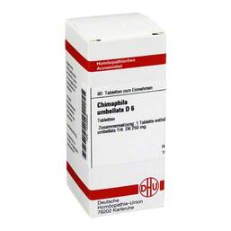 Abbildung: DHU Chimaphila umbellata D 6 Tabletten Tabletten, 80 St PZN 07246862