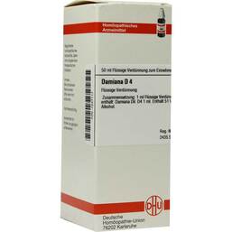 Abbildung: DHU Damiana D 4 Dilution Dilution, 50 ml PZN 07247117