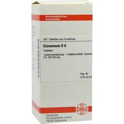 Abbildung: DHU Glonoinum D 6 Tabletten Tabletten, 200 St PZN 07247548