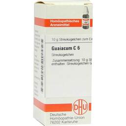 Abbildung: Guaiacum C 6 Globuli Globuli, 10 g PZN 07247620