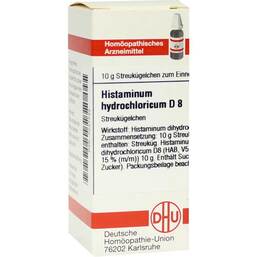 Abbildung: DHU Histaminum hydrochloricum D Globuli, 10 g PZN 07247732