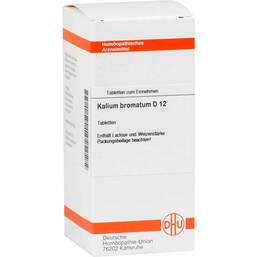 Abbildung: DHU Kalium bromatum D 12 Tabletten Tabletten, 200 St PZN 07247979