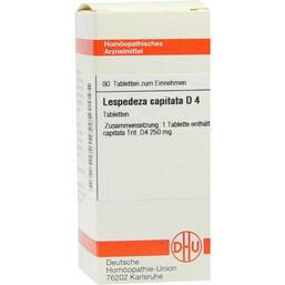 Abbildung: DHU Lespedeza capitata D 4 Tabletten Tabletten, 80 St PZN 07248252